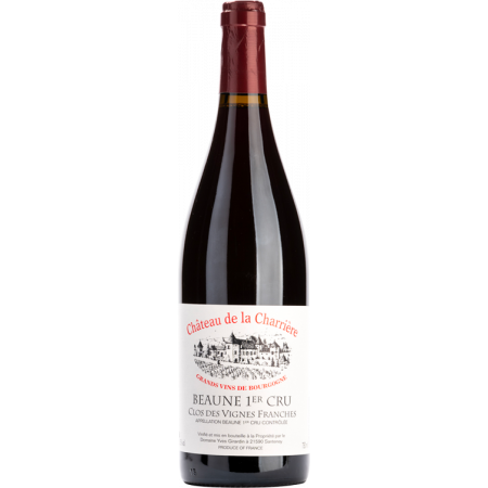 BEAUNE 1ER CRU CLOS VIGNES FRANCHES 2021 - CHÂTEAU DE LA CHARRIERE (YVES GIRARDIN)