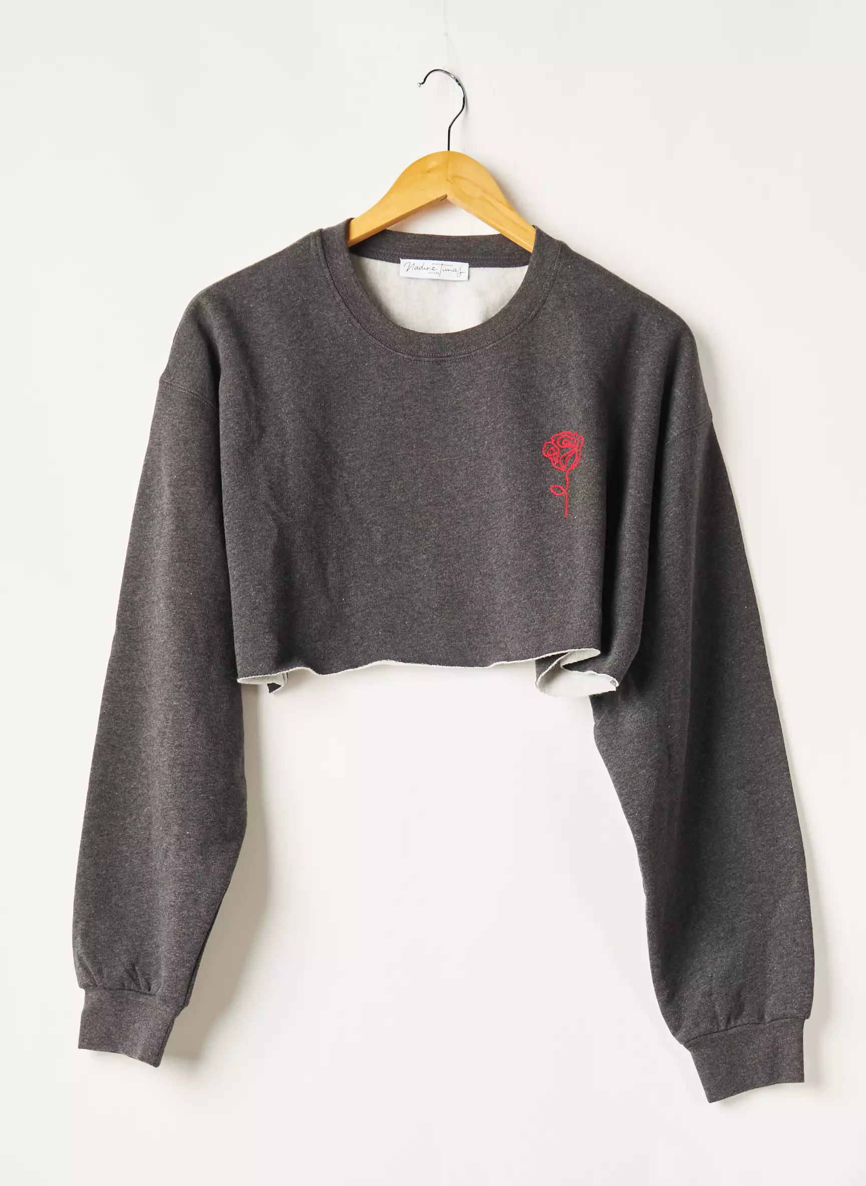Nadine Timas Eclore Sweats Femme couleur gris