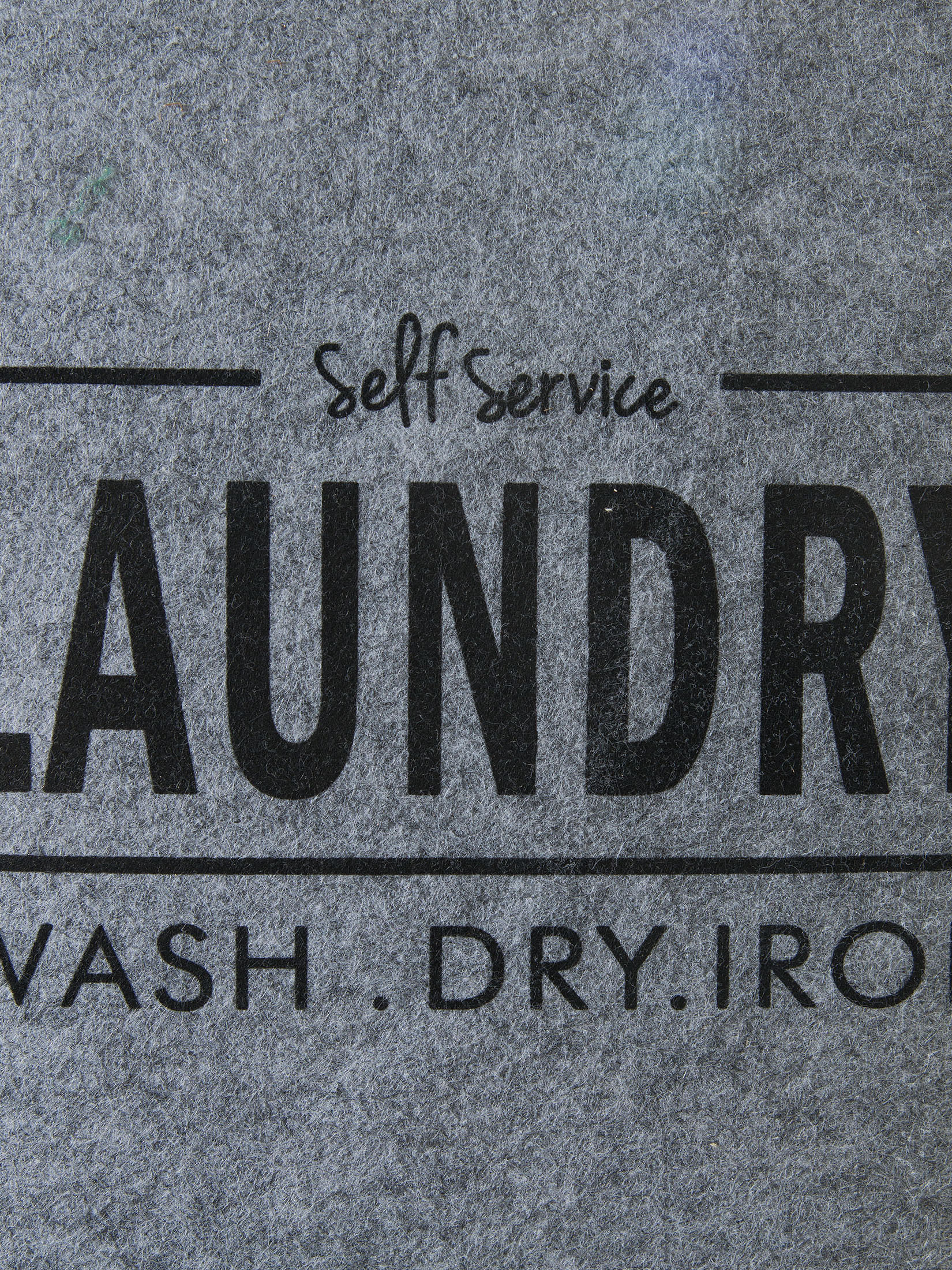 Laundry Smile Korb, Grau