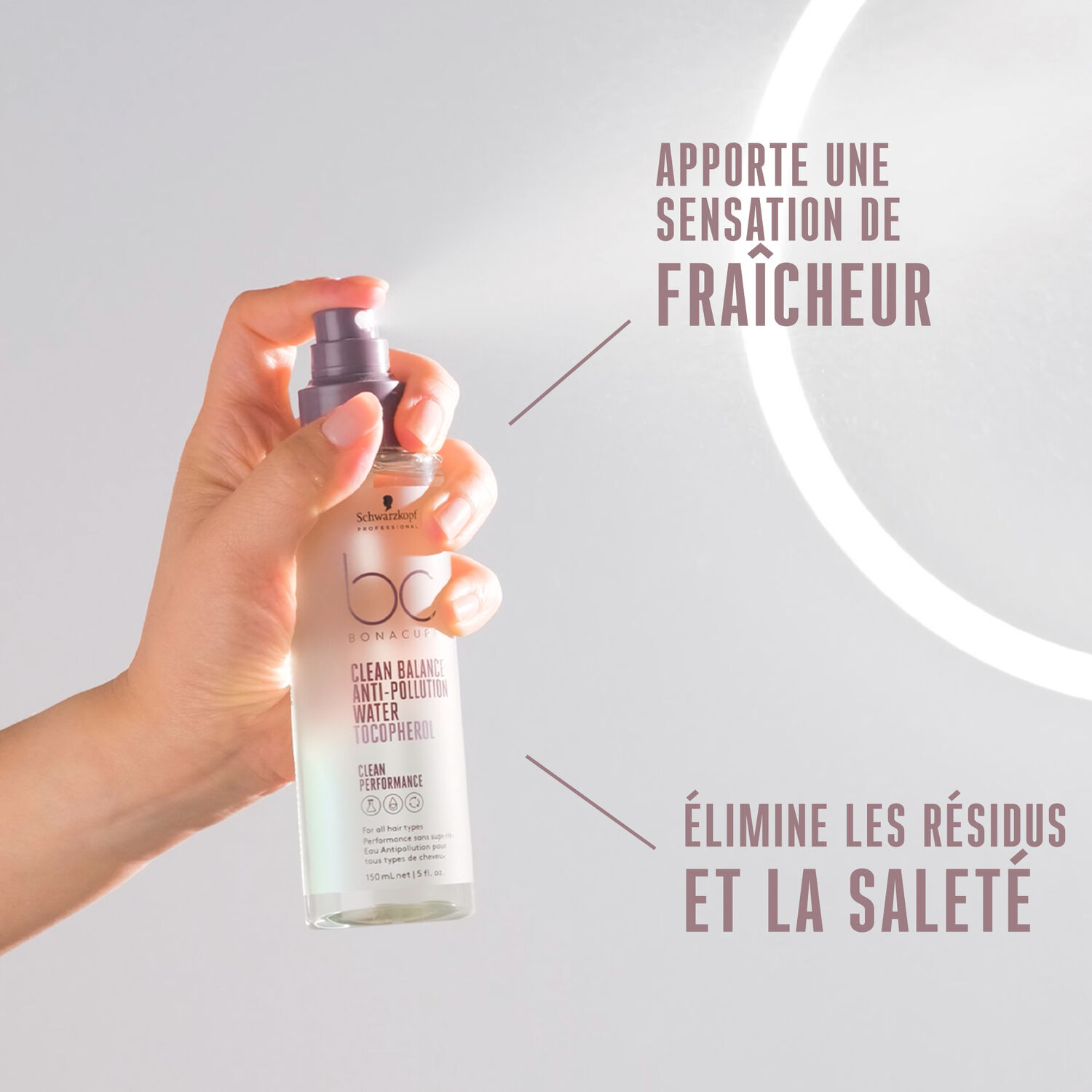 Schwarzkopf Professional BC Bonacure Clean Balance Eau Antipollution