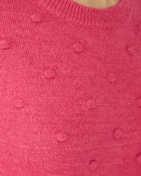 Pull maille chaude fantaisie, manches longues Thermolactyl