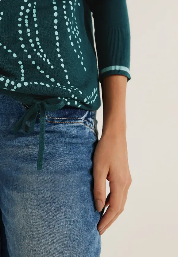CECIL Strickpullover mit Partprint
