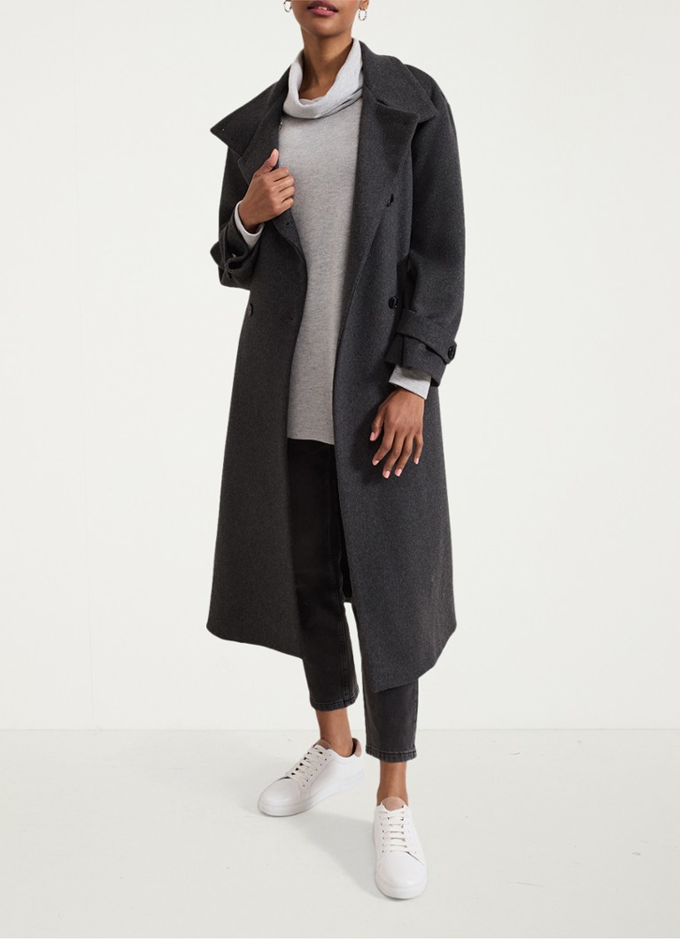 Pulover Phase Eight Klara din tricot fin cu guler înalt