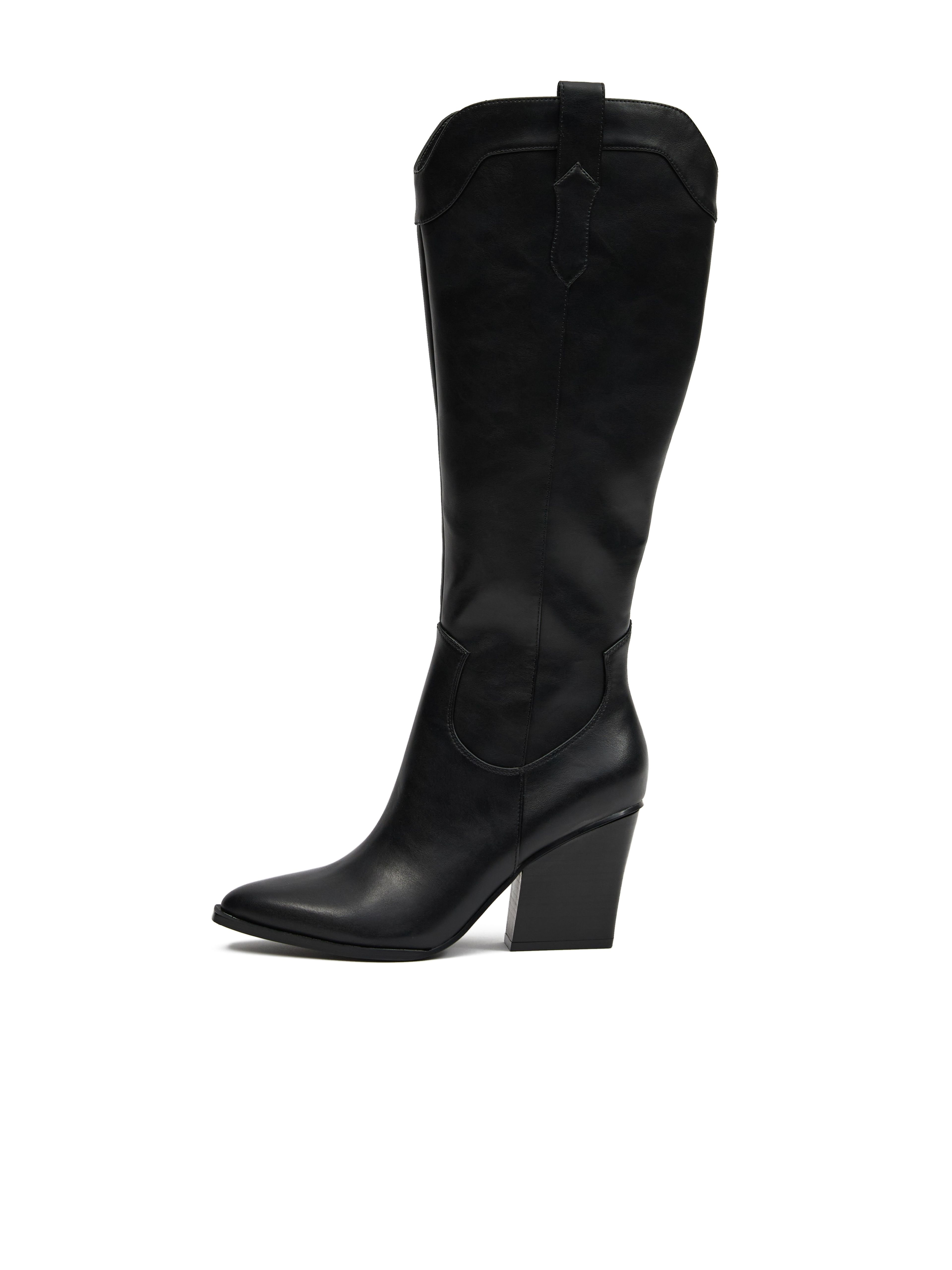 Schwarze Damen-Winterstiefel ORSAY
