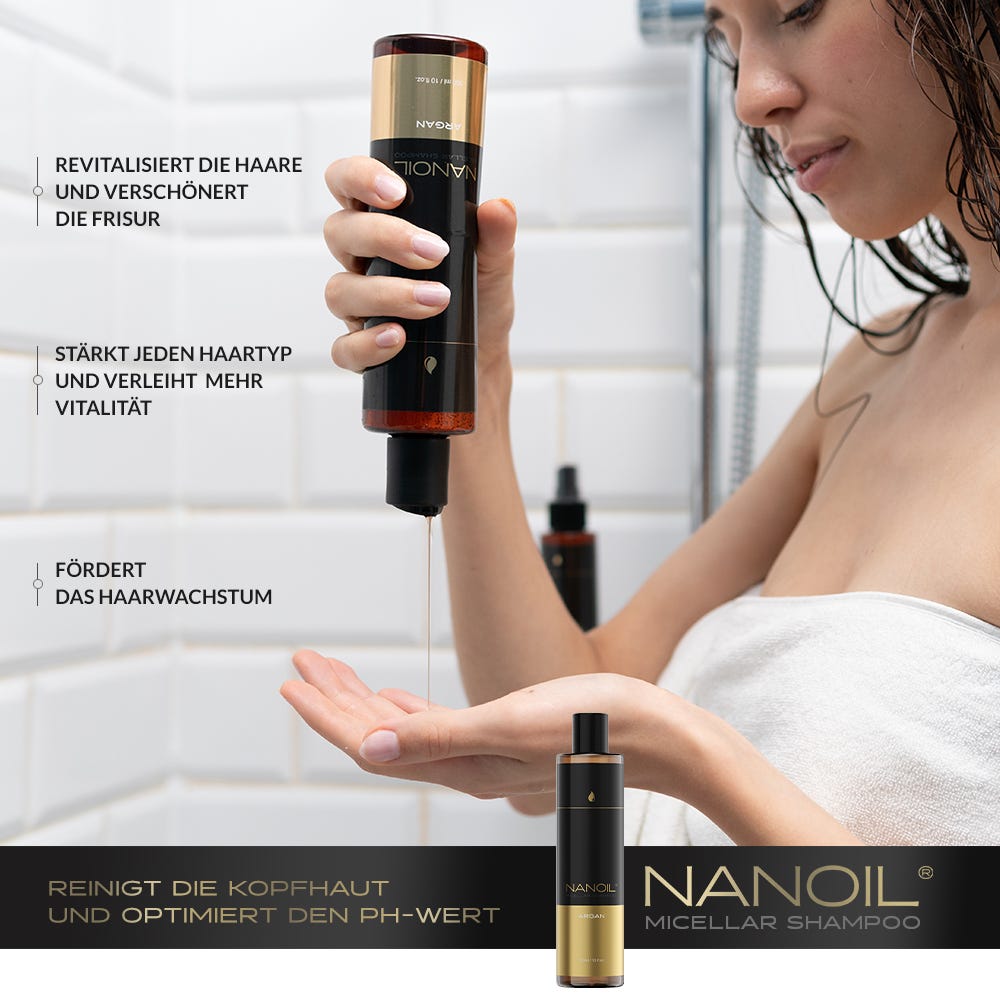 Nanoil Argan Micellar Shampoo 300 ml