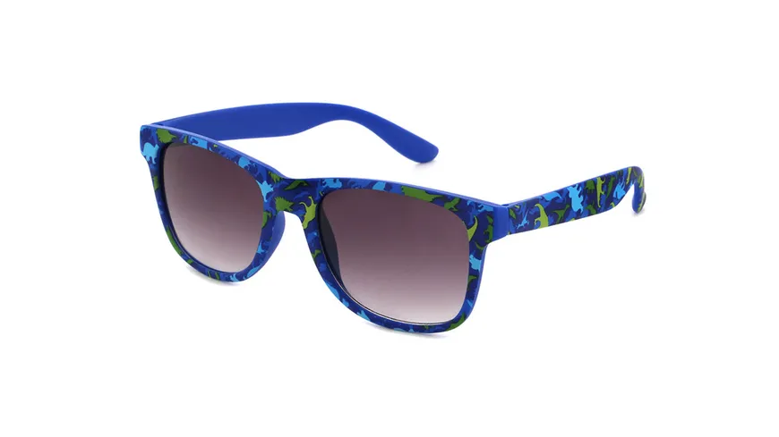 Basley Sun KIDS Sonnenbrille Blau Dinosaurier
