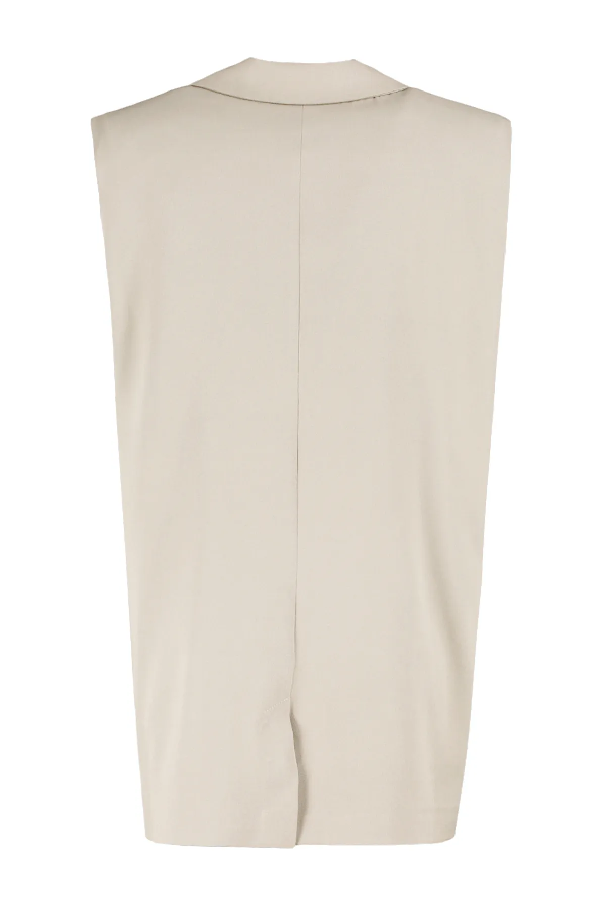 Trendyol Modest  Gefütterte, steinerne Weste mit Knopfverschluss TCTSS23YL00022