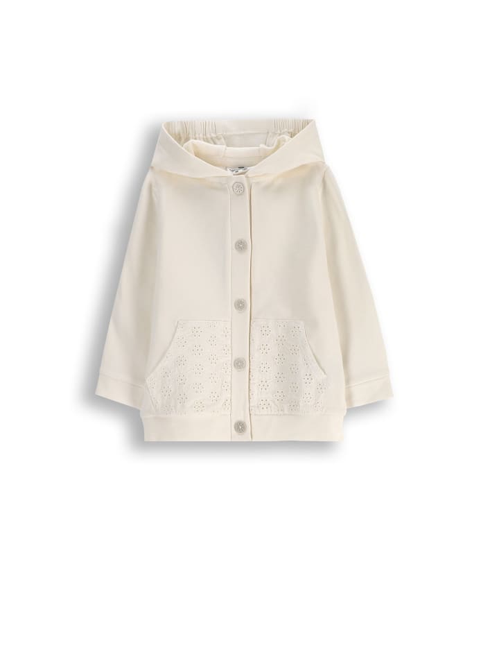 Coccodrillo Reißverschlussjacke in ecru günstig kaufen