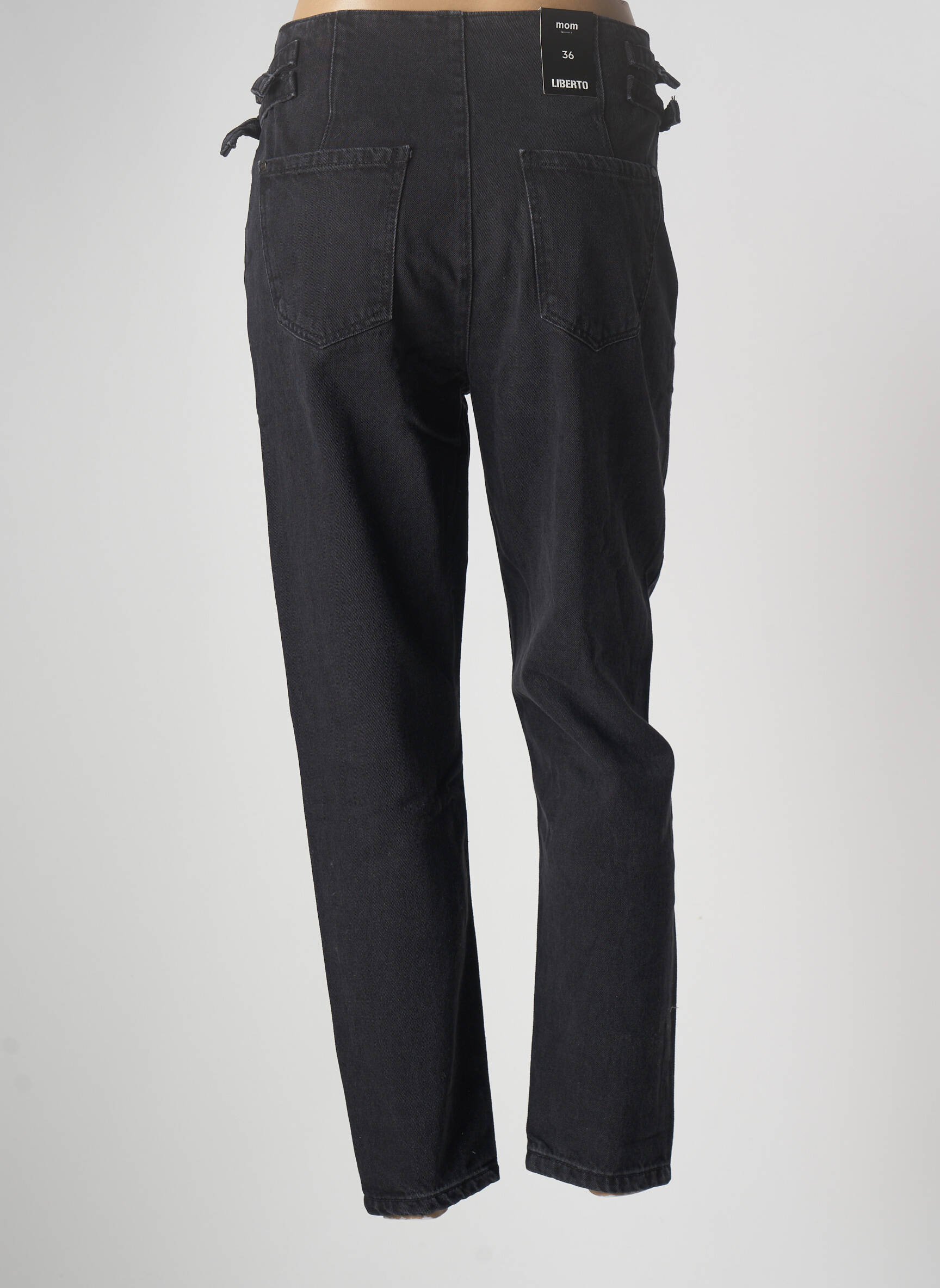 Liberto Jean Mom Femme couleur noir