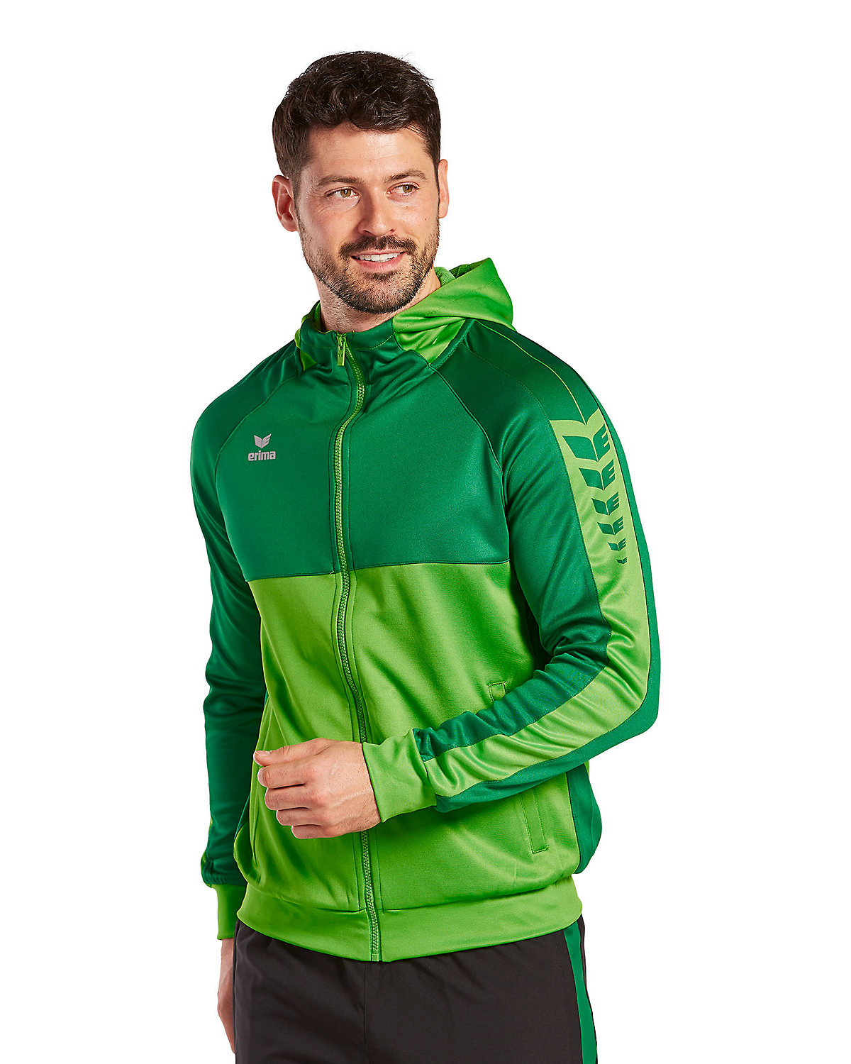 Six Wings Trainingsjacke mit Kapuze Trainingsjacken