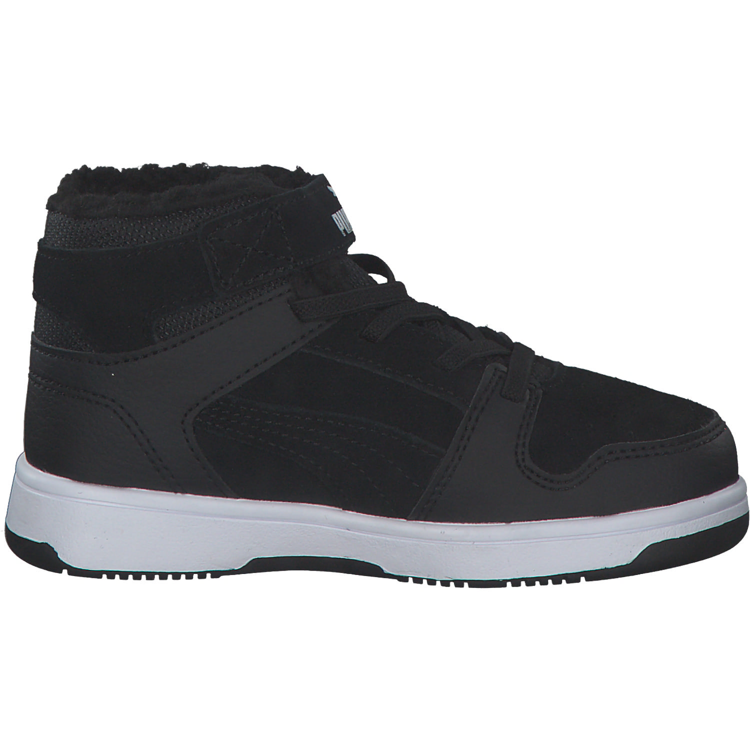 Puma Rebound Layup Fur SD V 370498, Sneakers High, Kinder, Schwarz