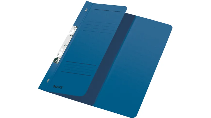 LEITZ Schlitzhefter A4 blau blau