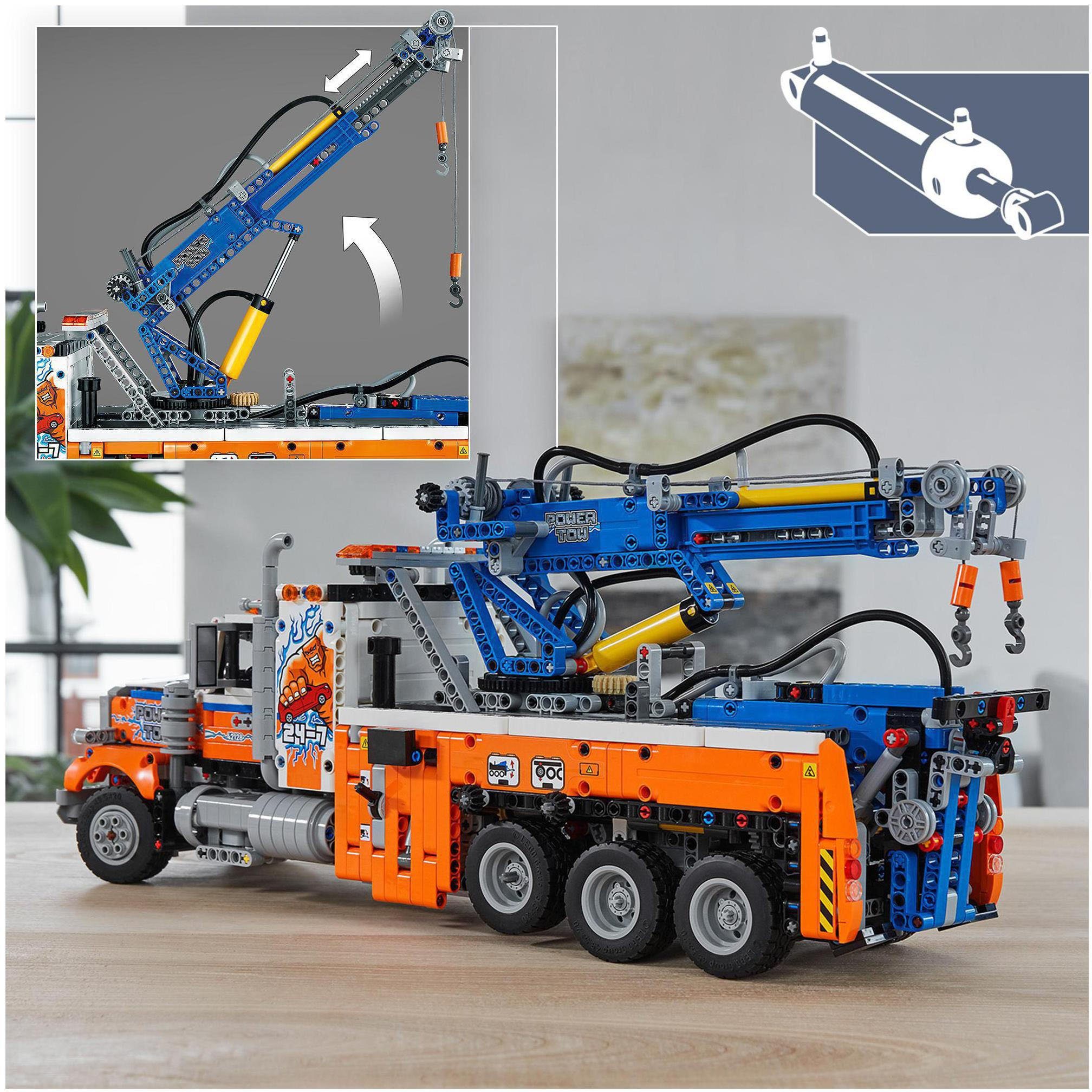LEGO® Konstruktionsspielsteine Schwerlast-Abschleppwagen (42128), LEGO® Technic, (2017 St), Made in Europe