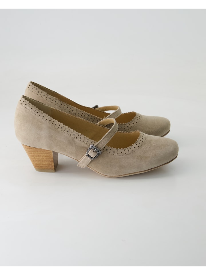 Hirschkogel Trachtenschuhe in Beige günstig kaufen