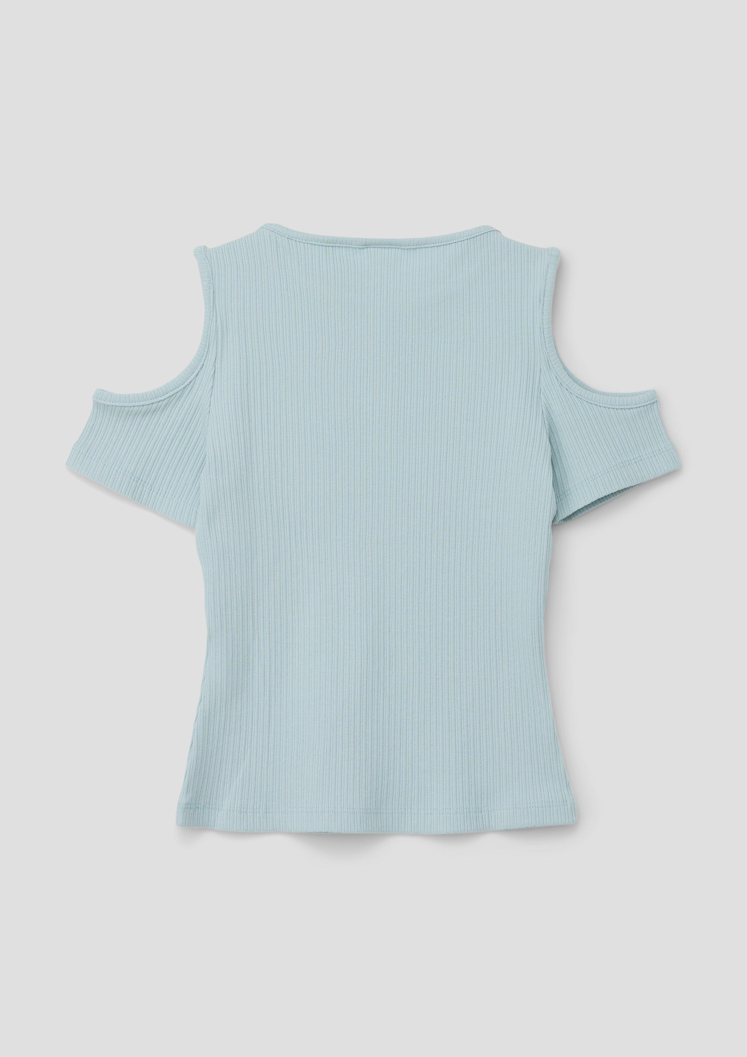 T-Shirt mit Cut-outs  2142436-6103