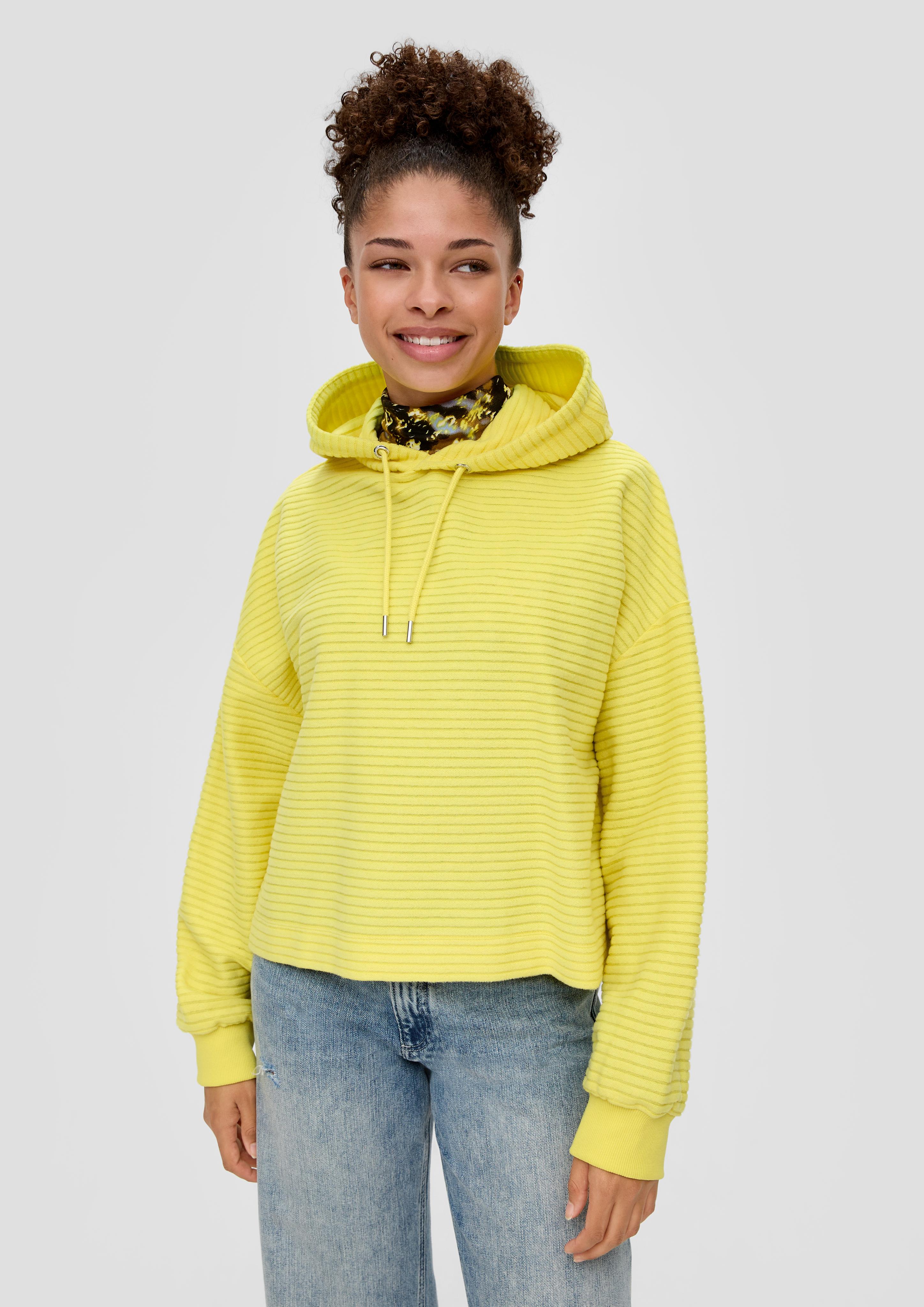 Hoodie mit Rippstruktur  2135490-1201