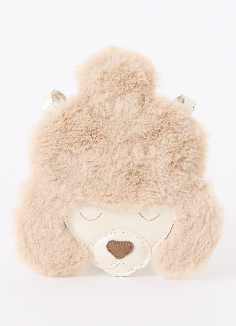 Donsje Amsterdam Britta Poodle ādas plecu soma