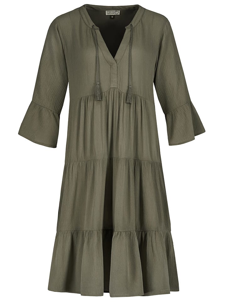 Eight2Nine Kleid in Khaki günstig kaufen
