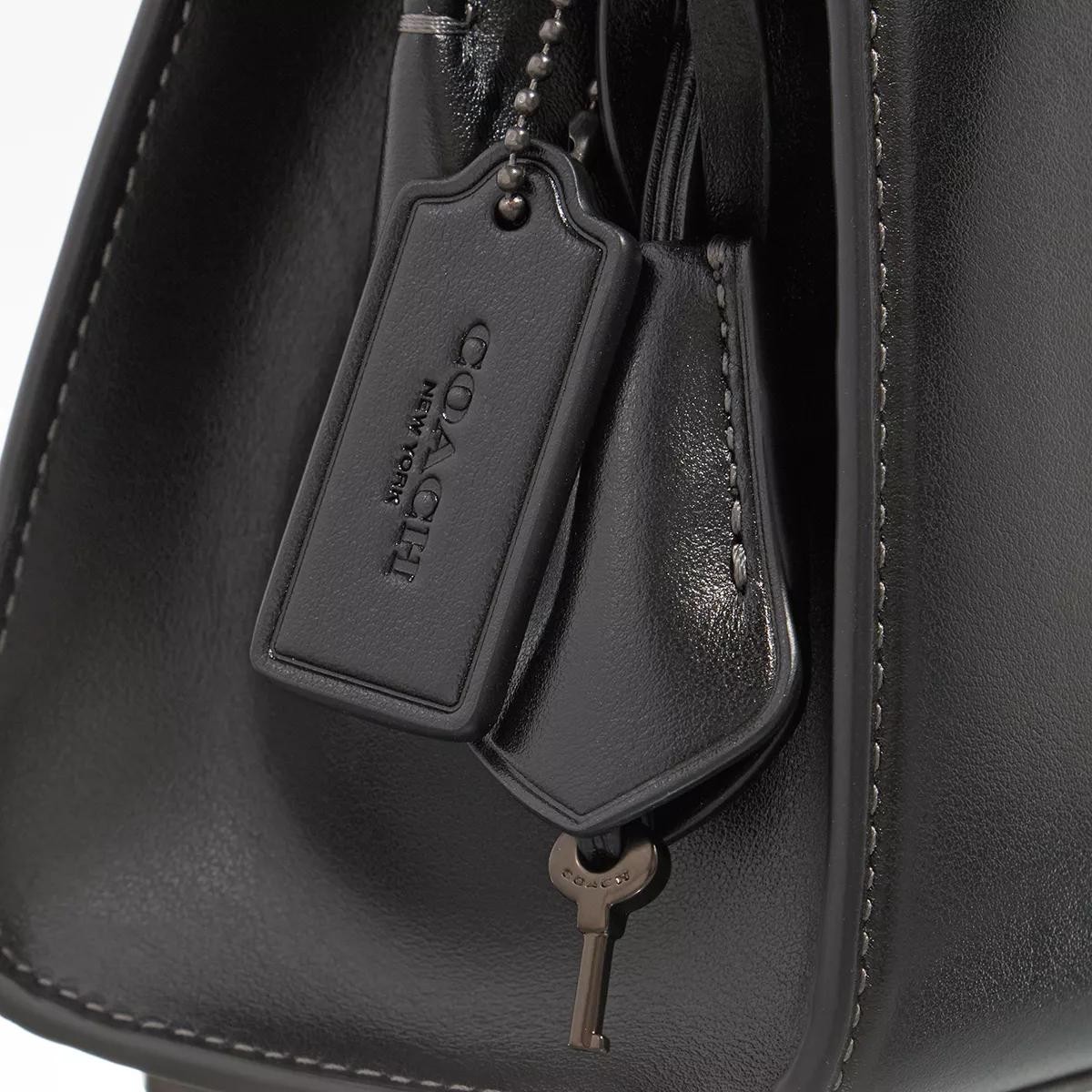 COACH Handtaschen schwarz Satchel