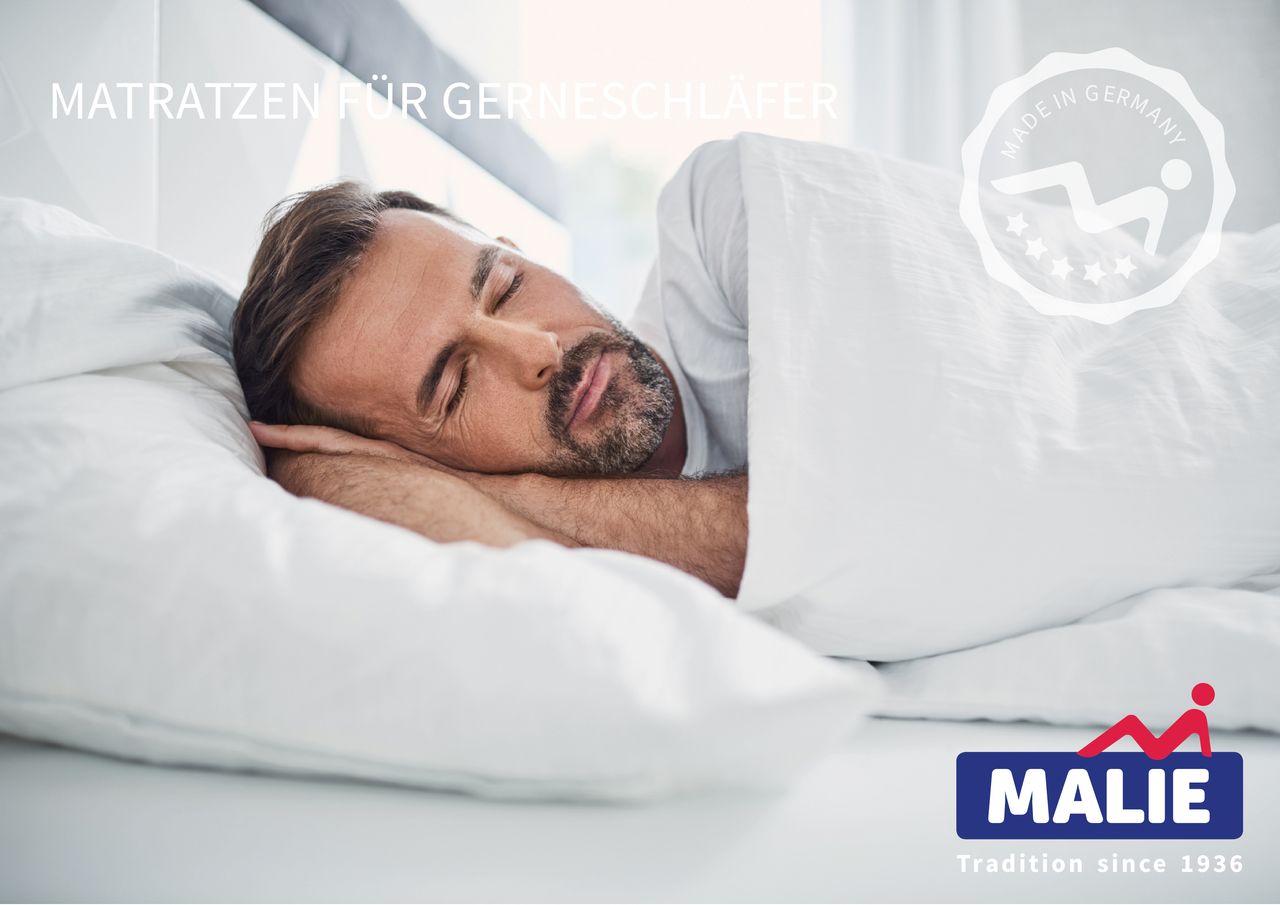 MALIE 7-Zonen Matratze Oscar Größe 140/200 Härtegrad 4