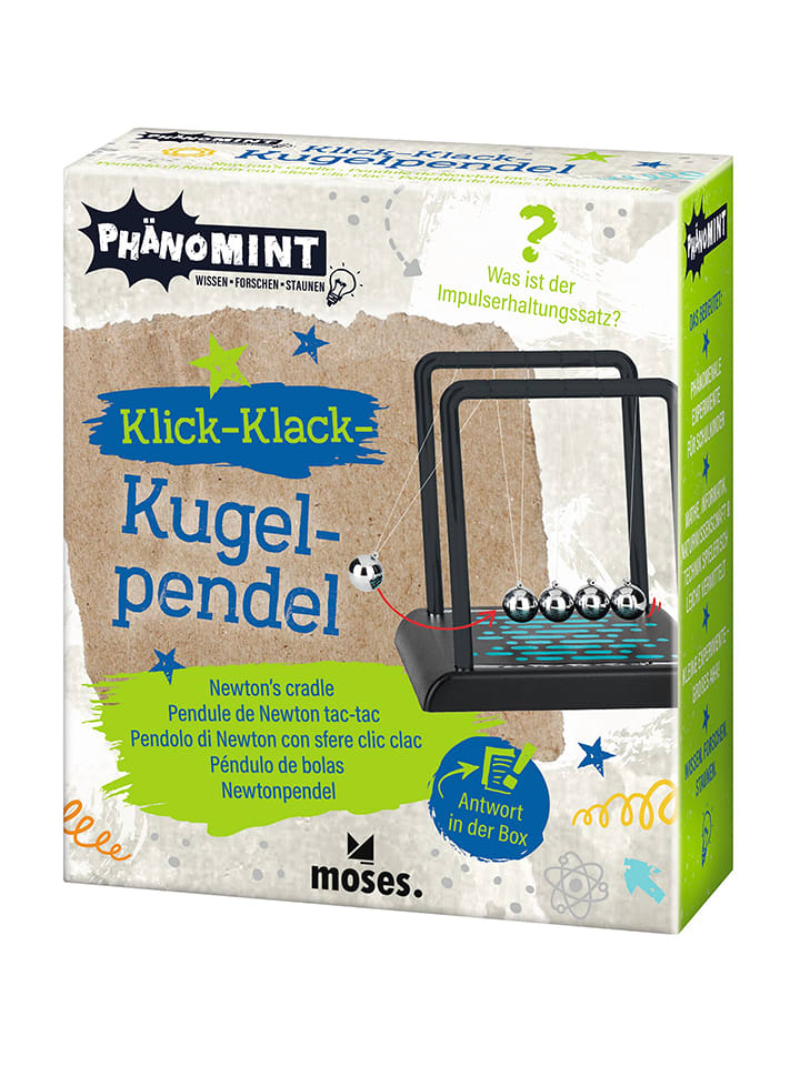 moses. Klick-Klack-Kugelpendel 