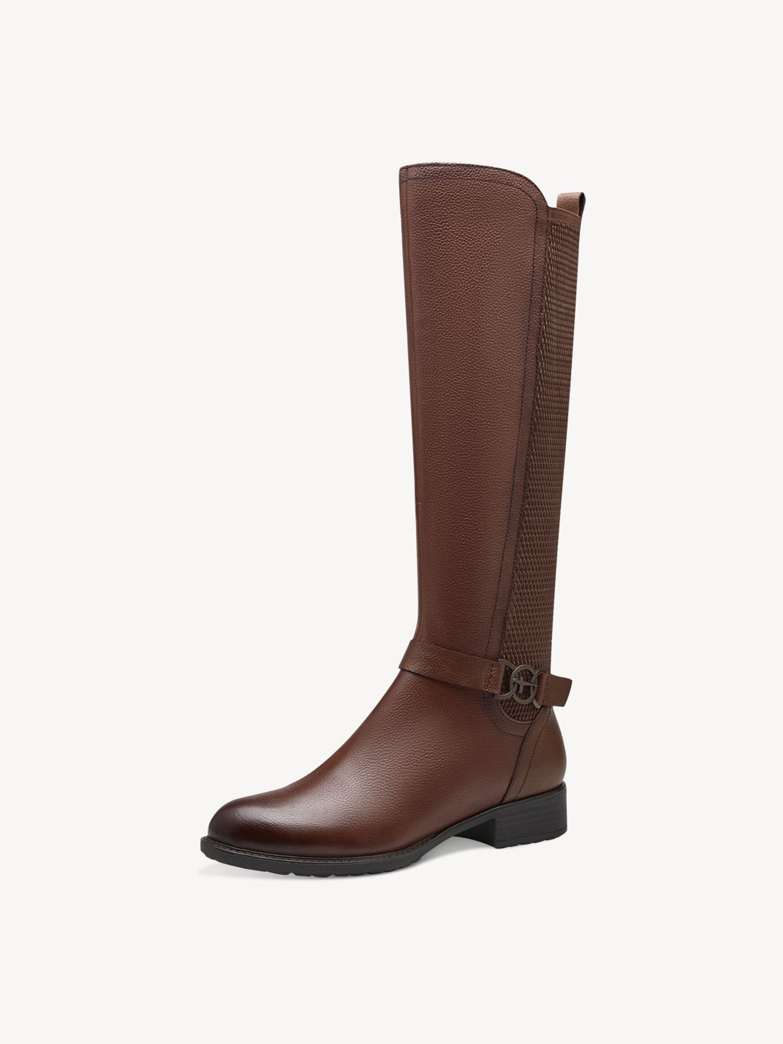 Bottes en cuir - marron