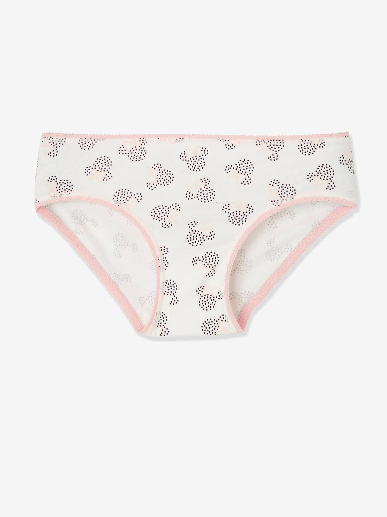 Lot de 3 culottes DS Minnie® gris/blanc aop