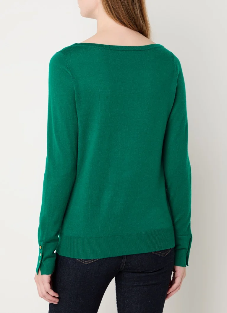 Maglione Hobbs Perla in pregiata lana merino