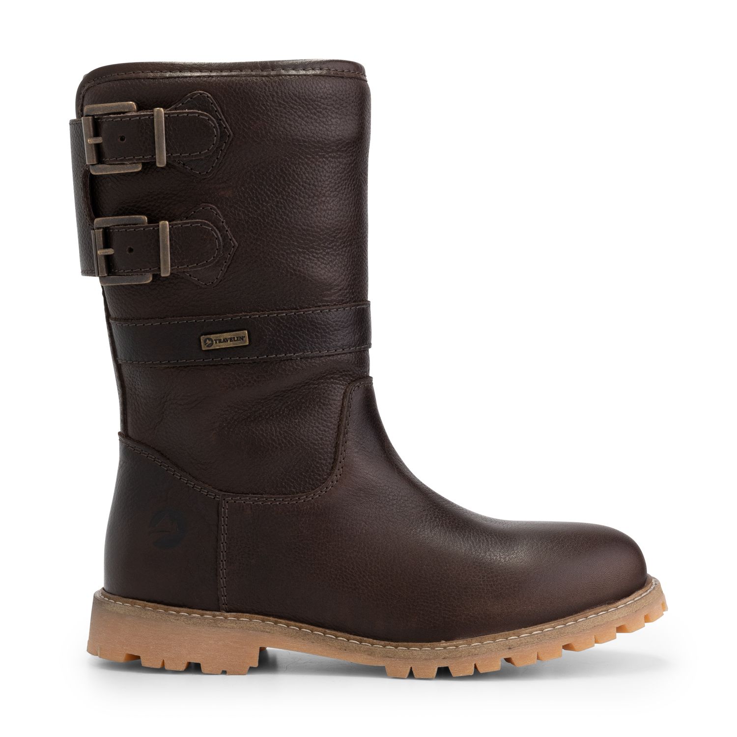 Travelin' Bregenz dunkelbraune Damen Outdoorstiefel