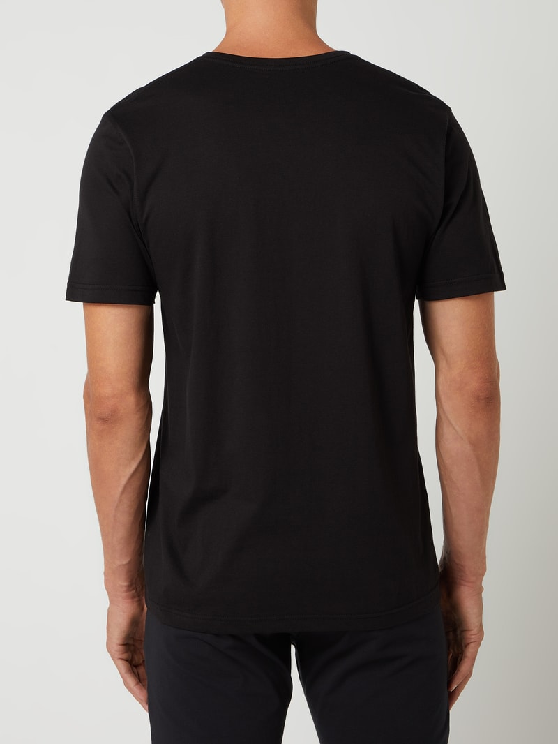 T-Shirt im 2er-Pack in schwarz
