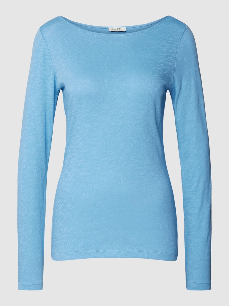 Longsleeve mit Rundhalsausschnitt in hellblau