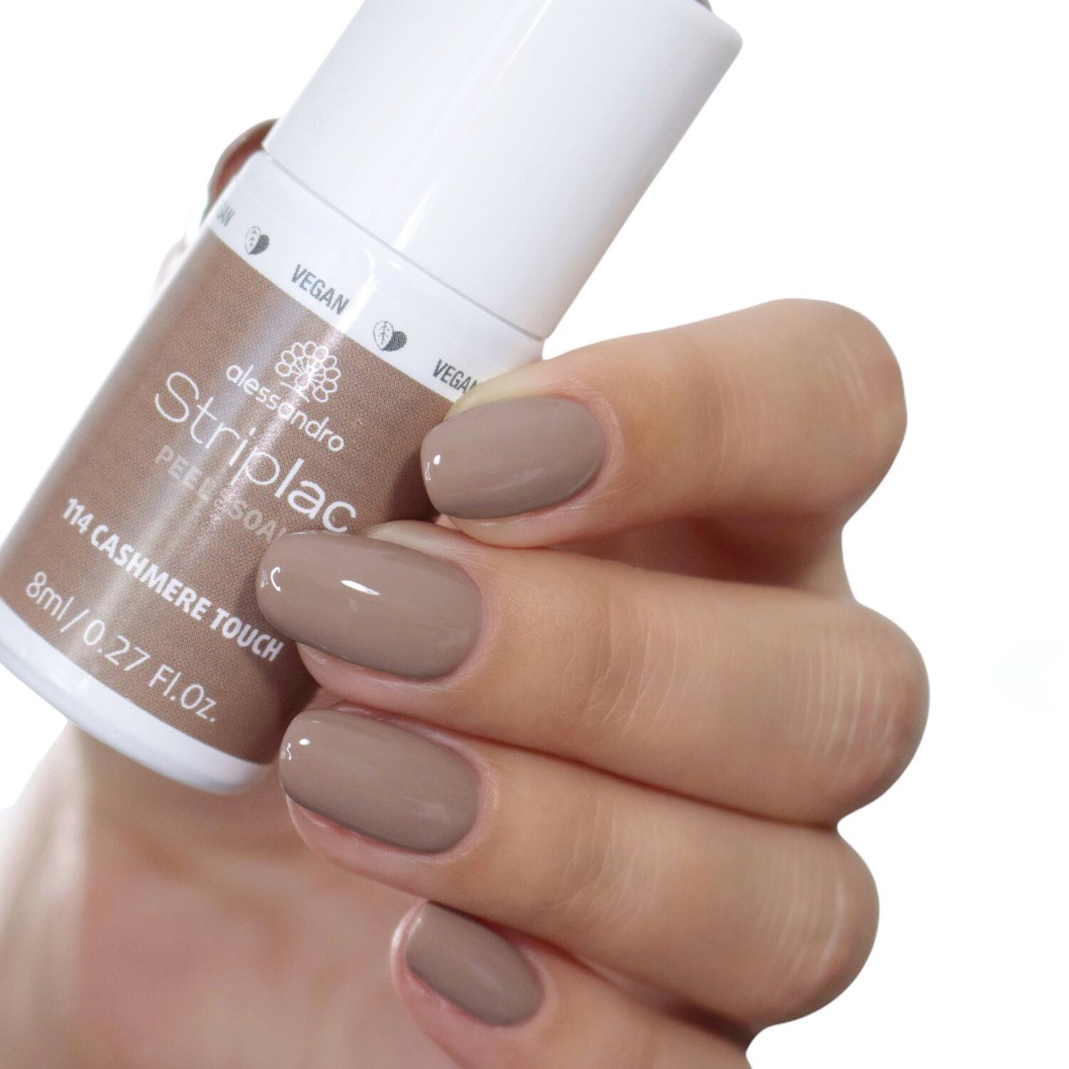 Alessandro Striplac Peel or Soak Vernis Semi-permanent - 114 Cashmere Touch