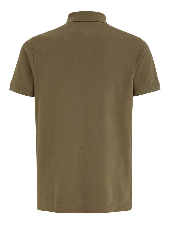 Tommy Hilfiger Poloshirt in Khaki günstig kaufen