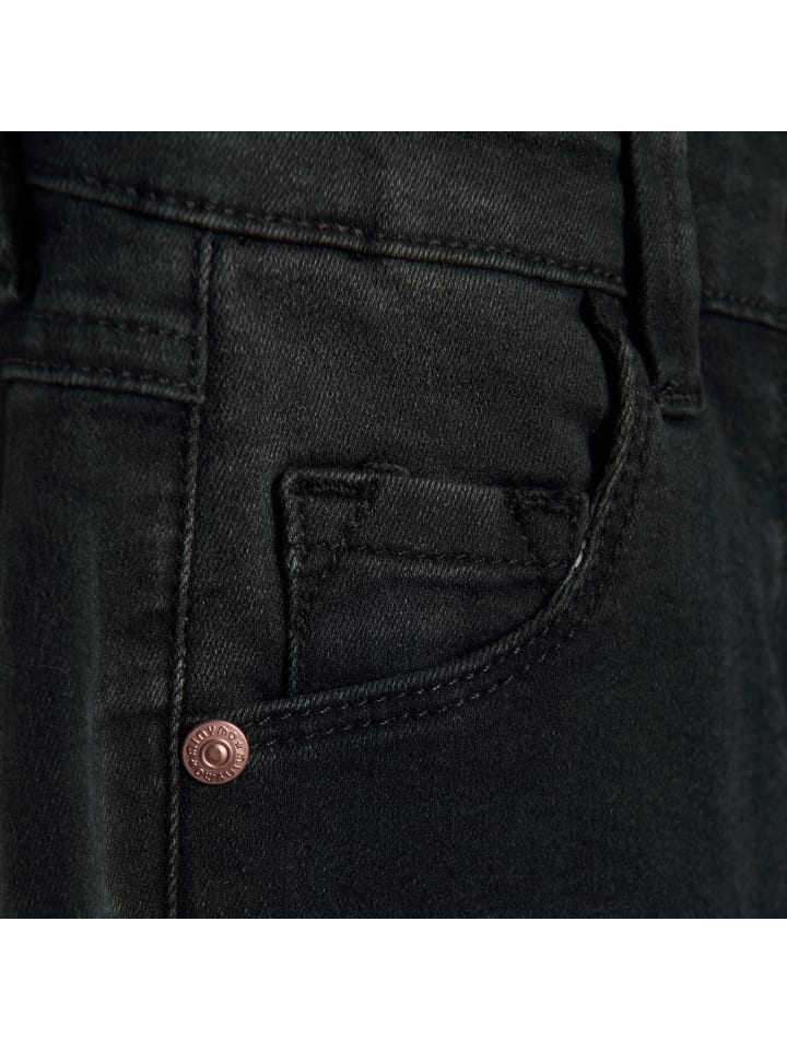 Minymo 5-Pocket-Jeans MIJeans girl stretch slim fit - 5623  Jeanshose mit Eingrifftaschen in Grau günstig kaufen