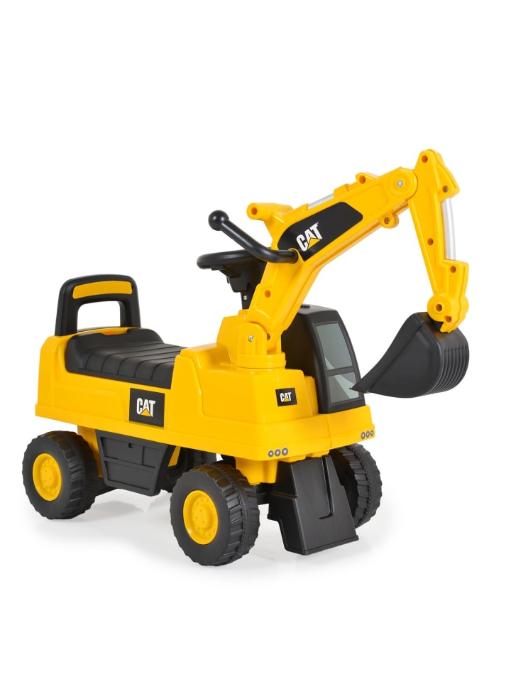 Moni Rutschfahrzeug Bagger CAT 662 in gelb günstig kaufen onesize