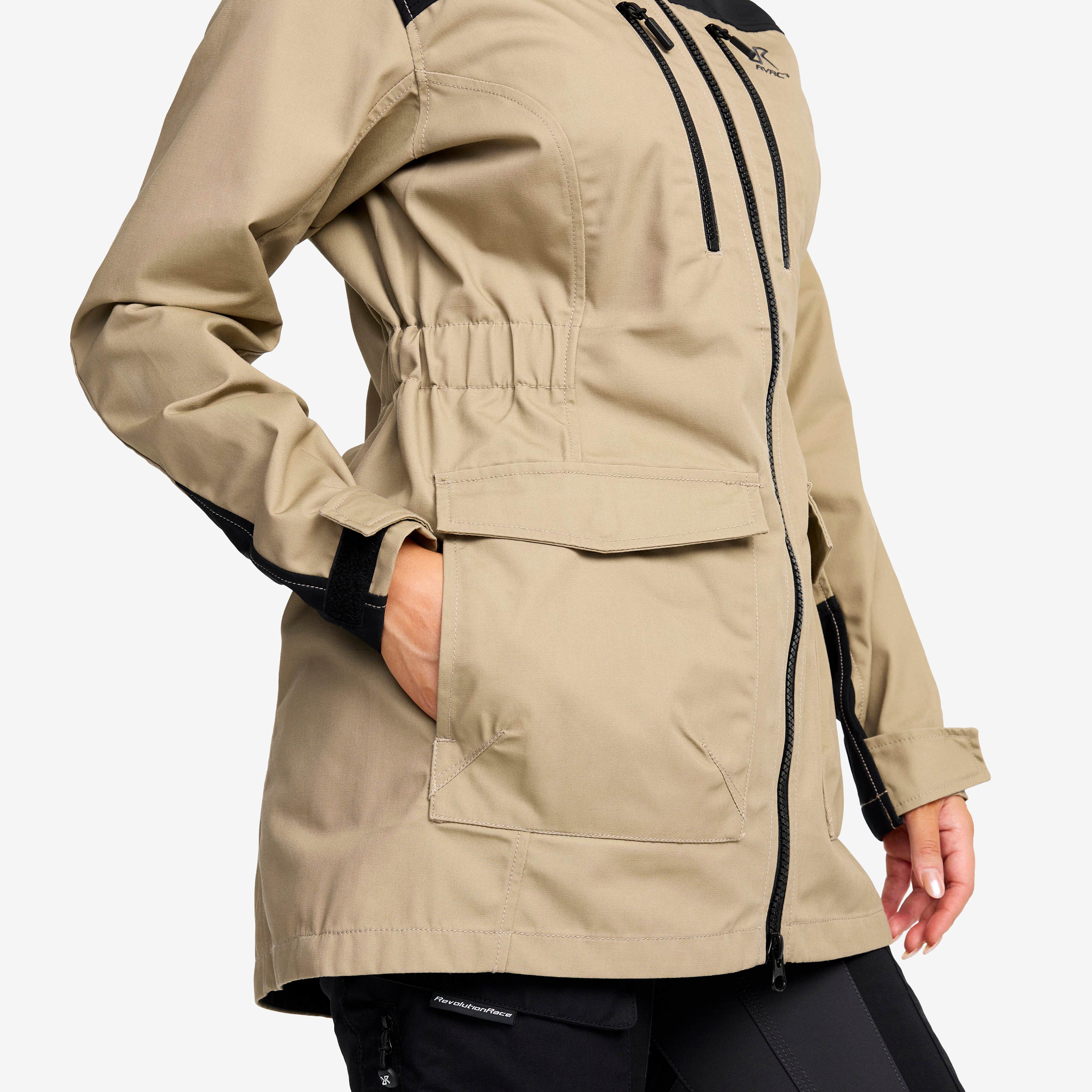 Outdoor Jacket Femme Khaki