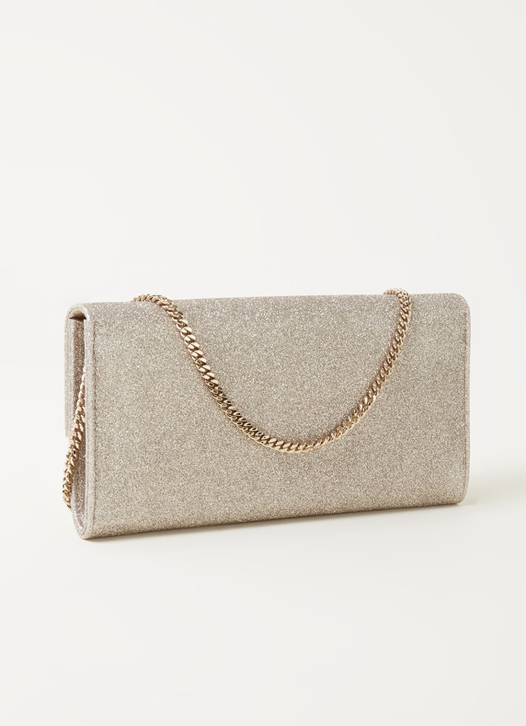 Jimmy Choo Emmie clutch with glitter