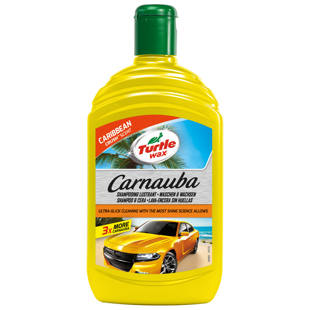 TURTLE WAX - Carnauba Wash & Wax Glanzshampoo, 500 ml - ATU