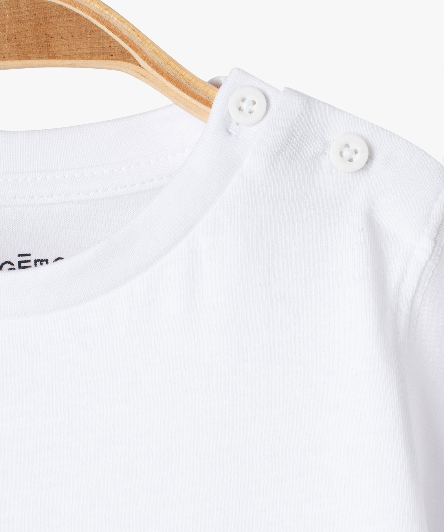 Tee-shirt bébé Garçon à manches courtes et message humor... blanc | GEMO