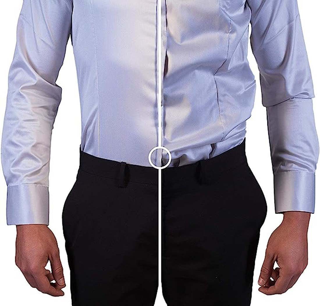 DRSEON Hosenträger Hemdhalter Gürtel Socken Shirt Frauen Verhindern Bluse Falten (2-St)
