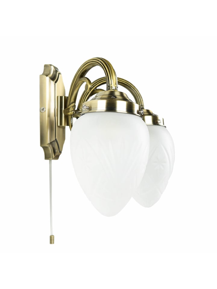Licht-Erlebnisse Wandlampe in Bronze günstig kaufen onesize