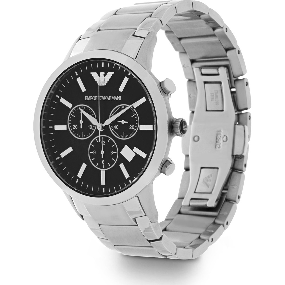 Emporio Armani Chronographe Acier inoxydable Montre