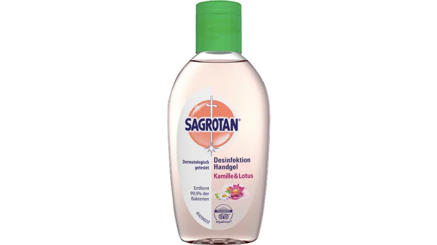 Sagrotan Hand-Desinfektionsgel mit Kamille & Lotus 50ml 50 ml