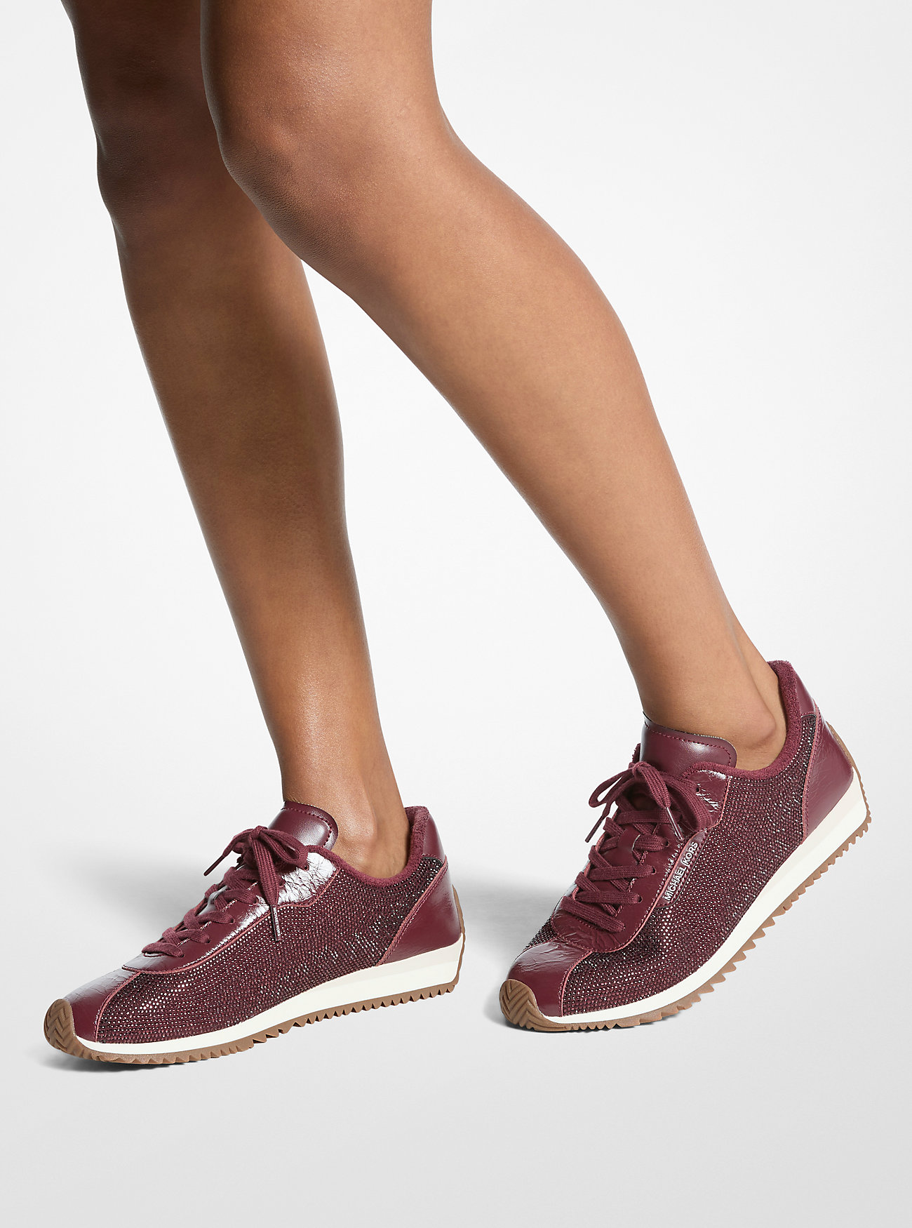 Rhodes Leather Trainer - OXBLOOD