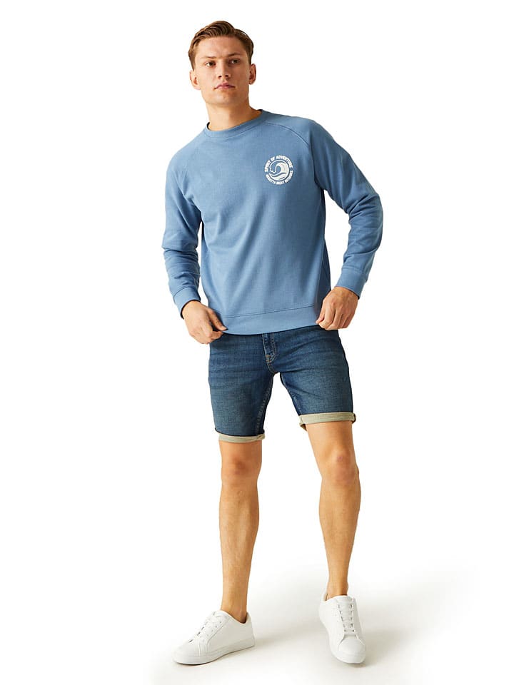 Regatta Sweatshirt ''Nithsdale'' in Hellblau günstig kaufen