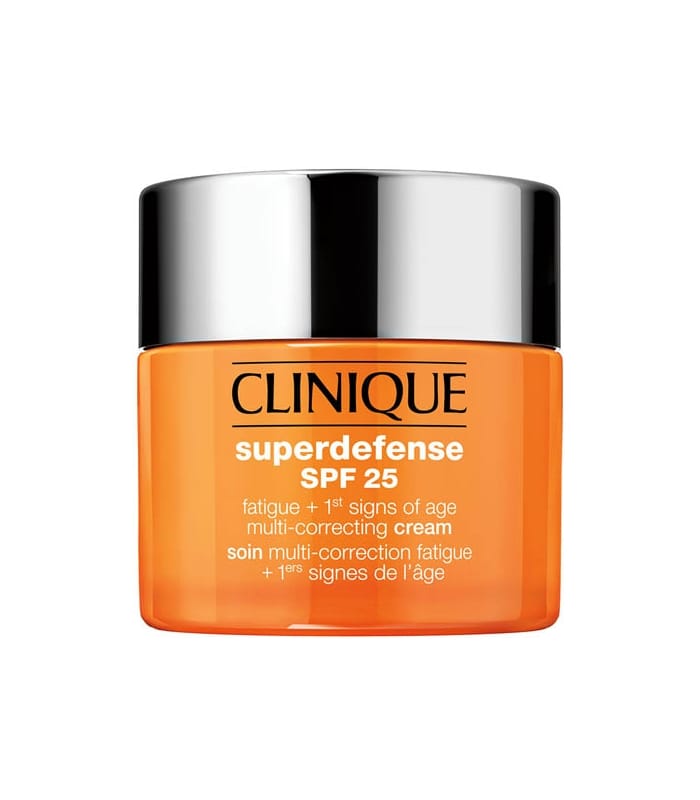 Clinique-SUPERDEFENSE SPF 25 - SOIN MULTI-CORRECTION FATIGUE + 1ERS SIGNES DE L'ÂGE-Peaux sèches à mixtes