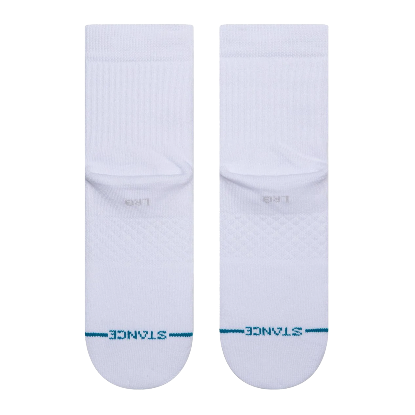 Stance Icon Quarter Socken Weiss FWHT