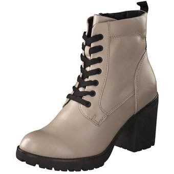 Marco Tozzi Schnürstiefelette in beige