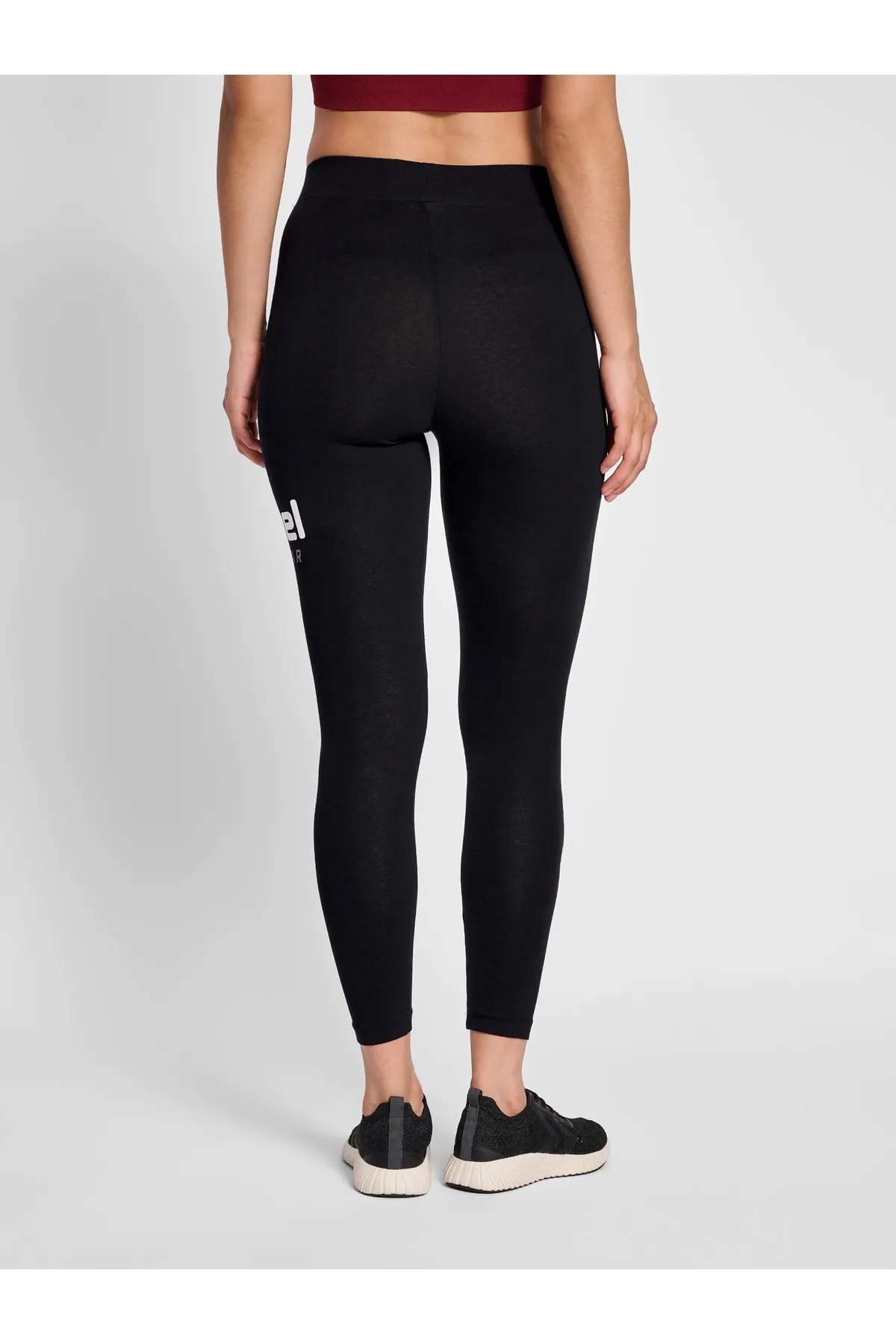 hummel  Sport-Leggings - Schwarz - Mittlerer Bund