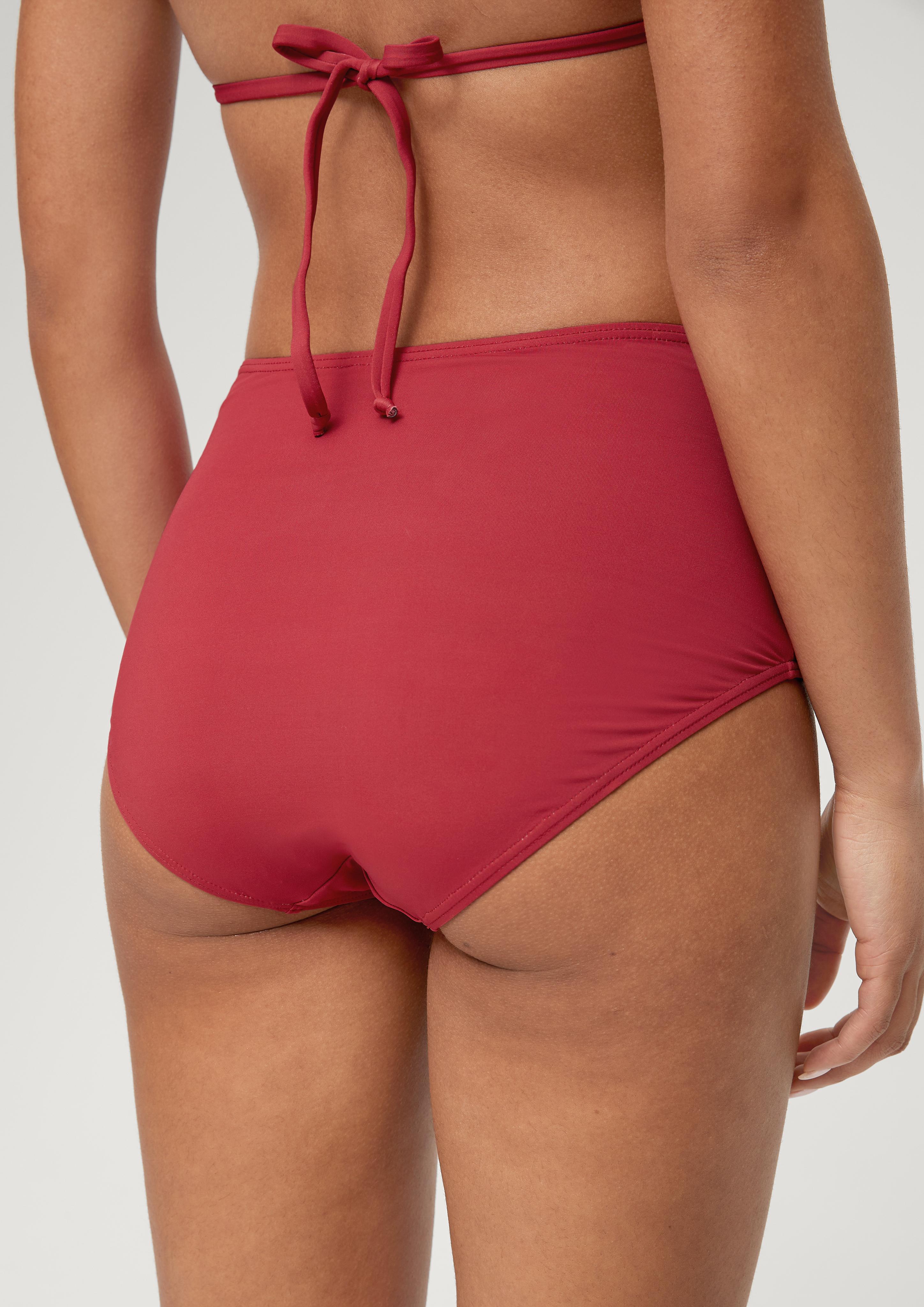 High Waist-Bikinihose mit Lochstickerei  6008705-3400